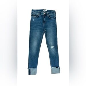 ZARA High Rise Jeans- Size 8